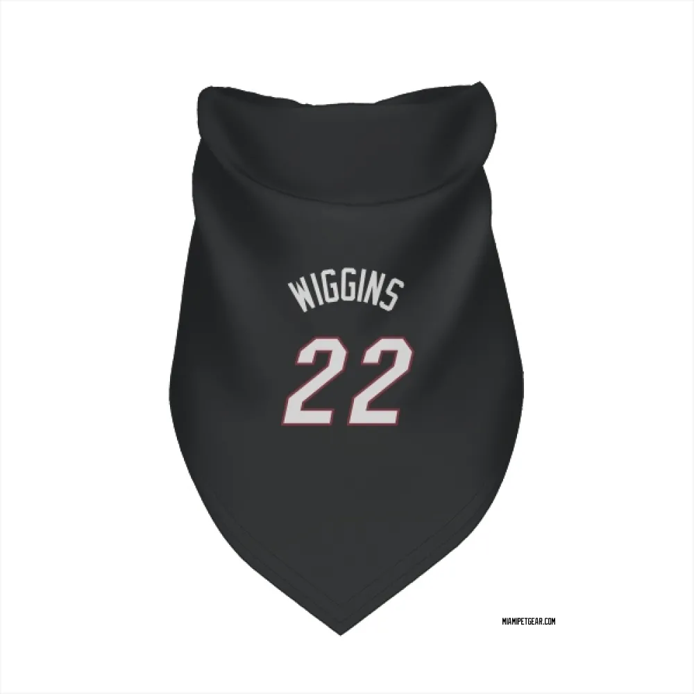Miami Heat Andrew Wiggins Black Pet Bandana for Dog & Cat