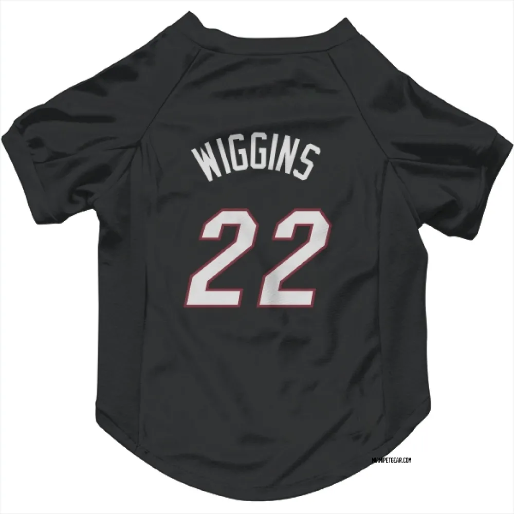 Miami Heat Andrew Wiggins Black Pet Jersey for Dog & Cat