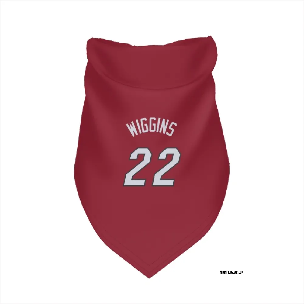 Miami Heat Andrew Wiggins Red Pet Bandana for Dog & Cat