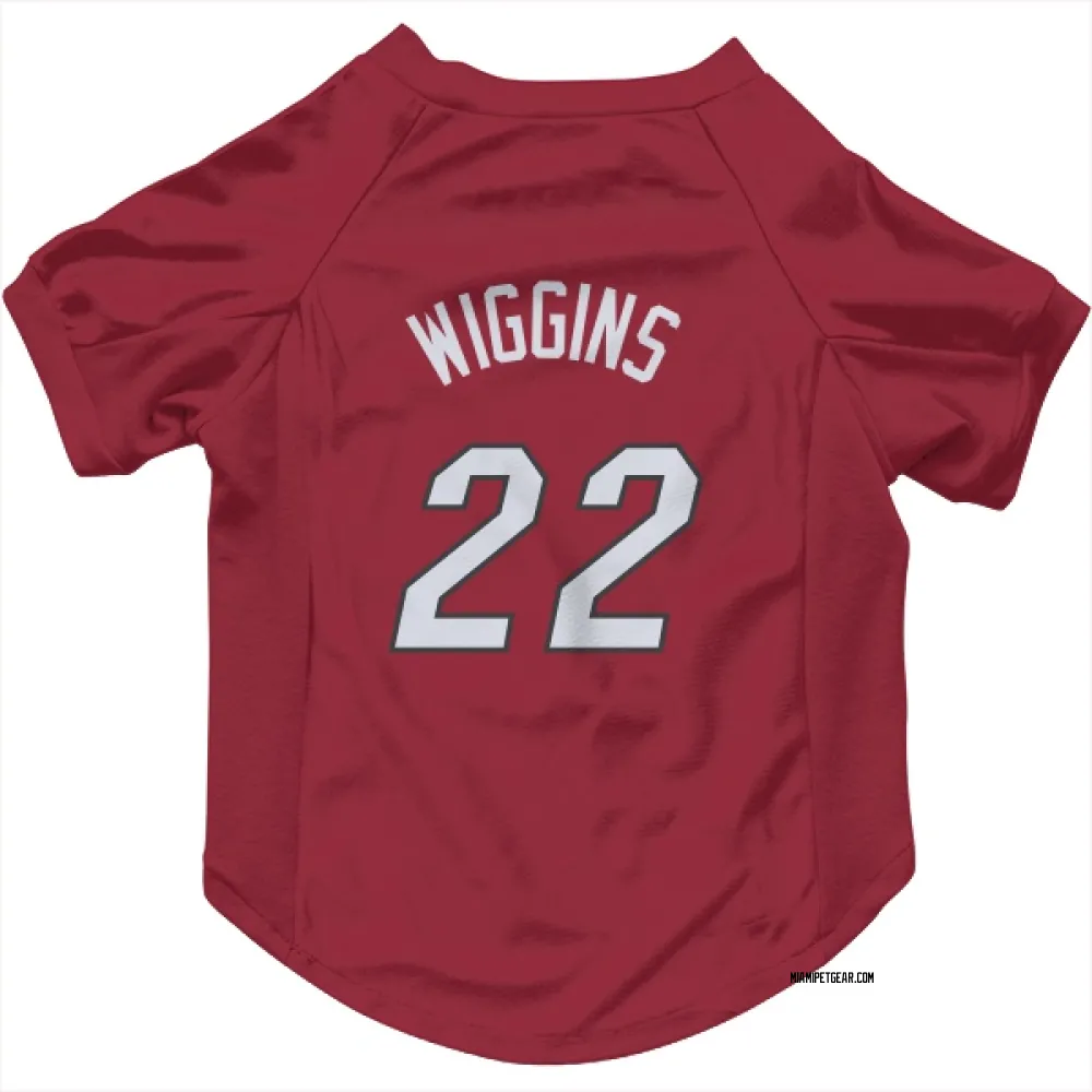Miami Heat Andrew Wiggins Red Pet Jersey for Dog & Cat
