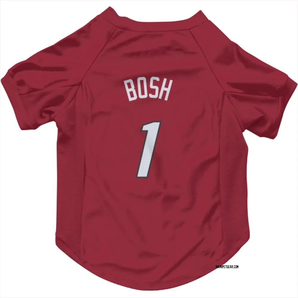 Miami Heat Chris Bosh Red Pet Jersey for Dog & Cat