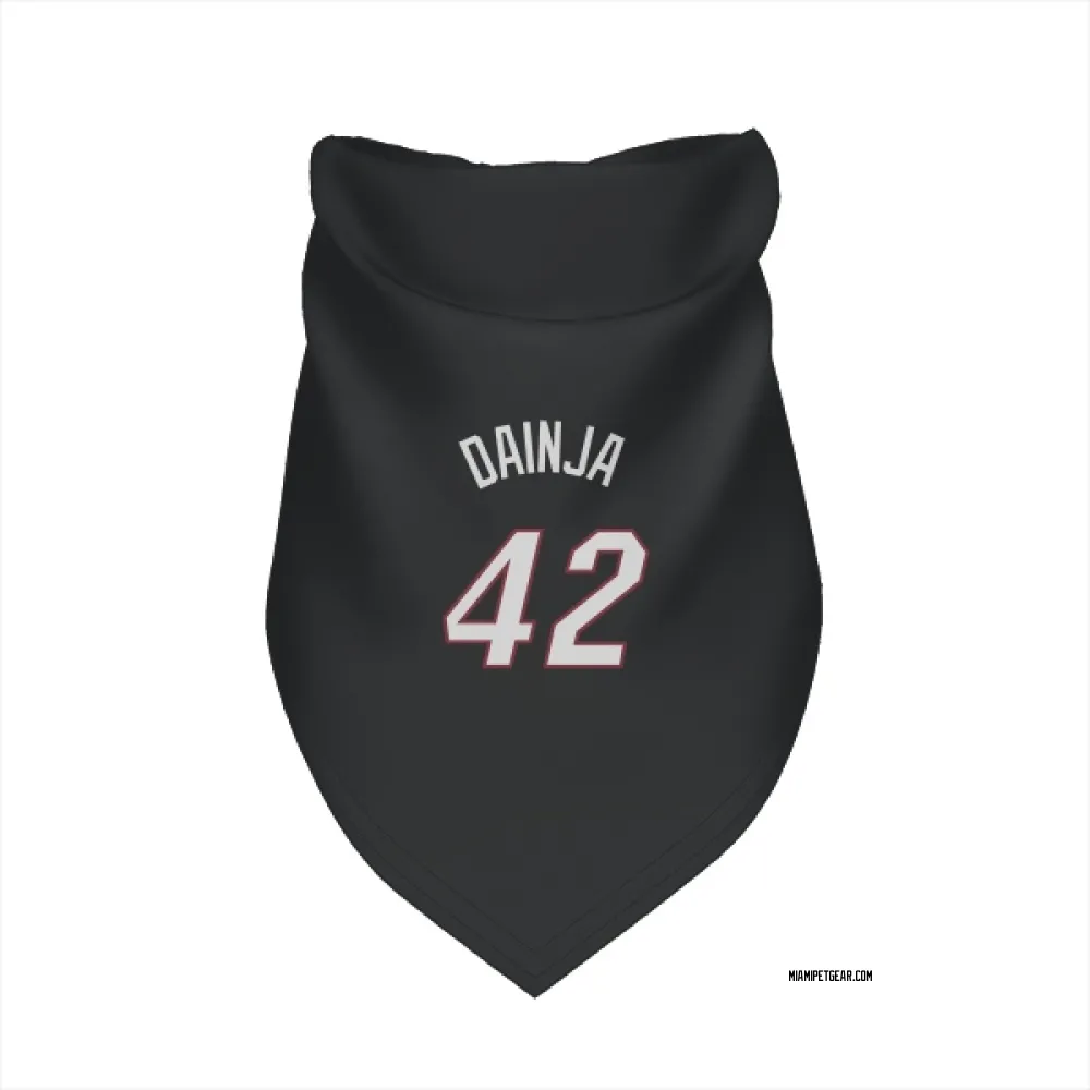 Miami Heat Dain Dainja Black Pet Bandana for Dog & Cat