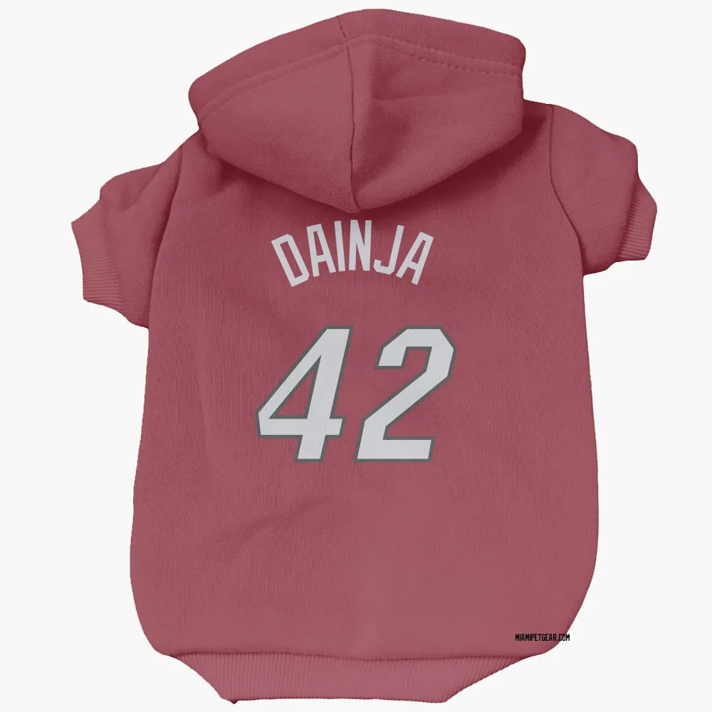 Miami Heat Dain Dainja Red Pet Hoodie for Dog & Cat