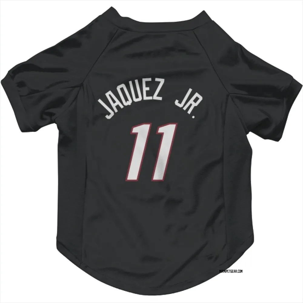 Miami Heat Jaime Jaquez Jr. Black Pet Jersey for Dog & Cat