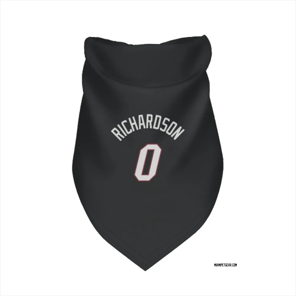 Miami Heat Josh Richardson Black Pet Bandana for Dog & Cat