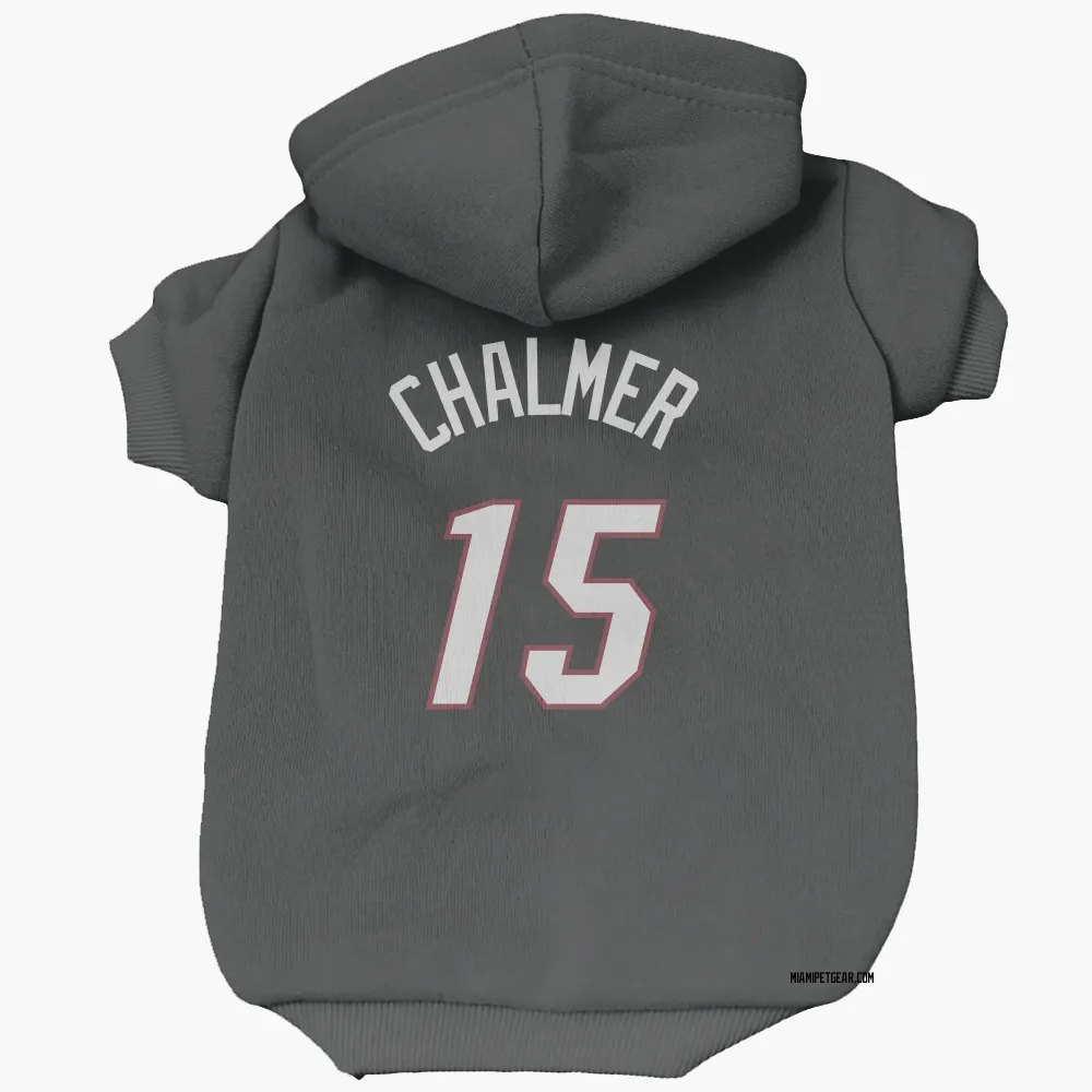 Miami Heat Mario Chalmer Black Pet Hoodie for Dog & Cat