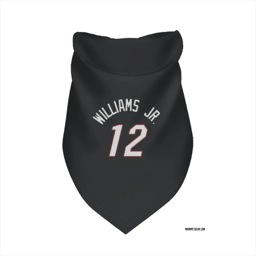Miami Heat Matt Williams Jr. Black Pet Bandana for Dog & Cat