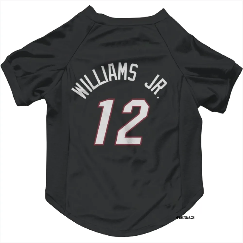Miami Heat Matt Williams Jr. Black Pet Jersey for Dog & Cat