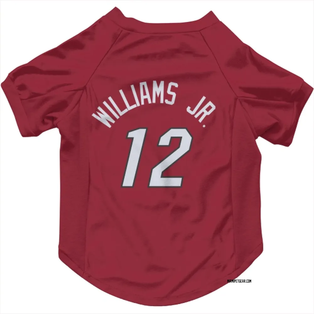 Miami Heat Matt Williams Jr. Red Pet Jersey for Dog & Cat