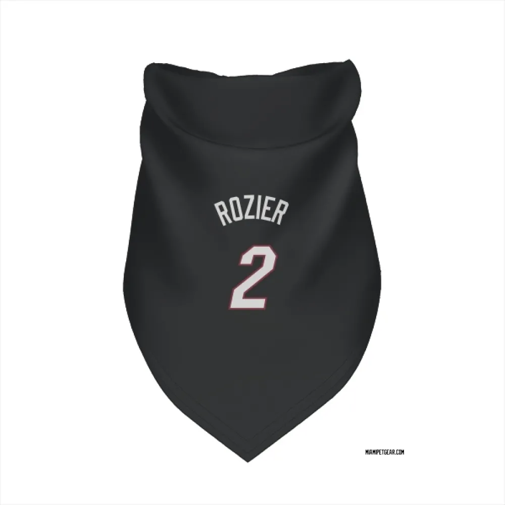 Miami Heat Terry Rozier Black Pet Bandana for Dog & Cat