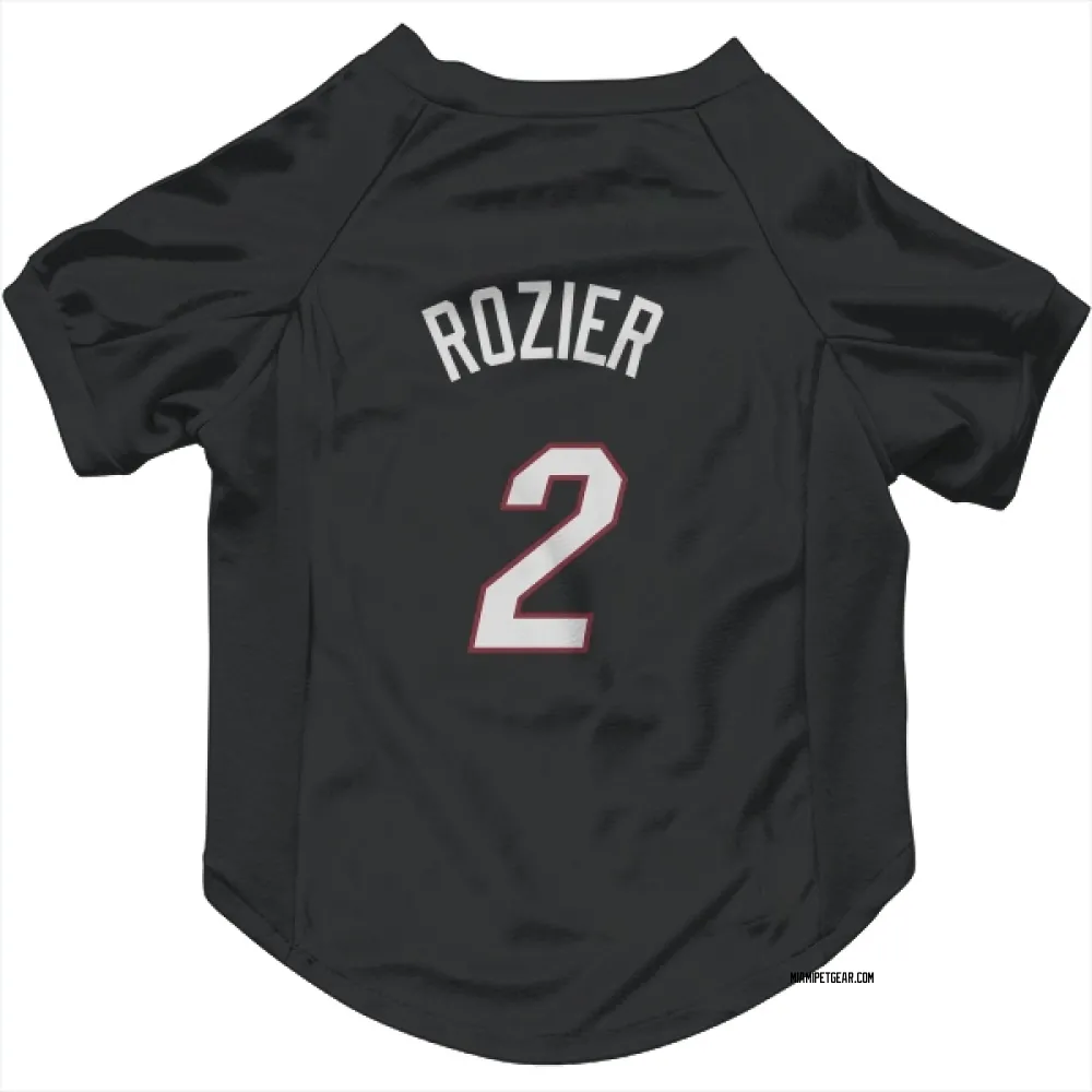 Miami Heat Terry Rozier Black Pet Jersey for Dog & Cat