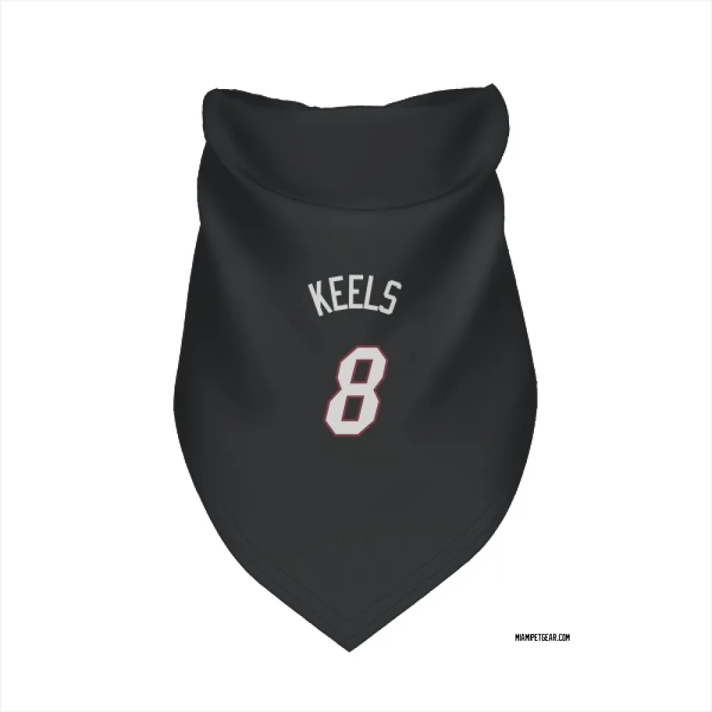 Miami Heat Trevor Keels Black Pet Bandana for Dog & Cat