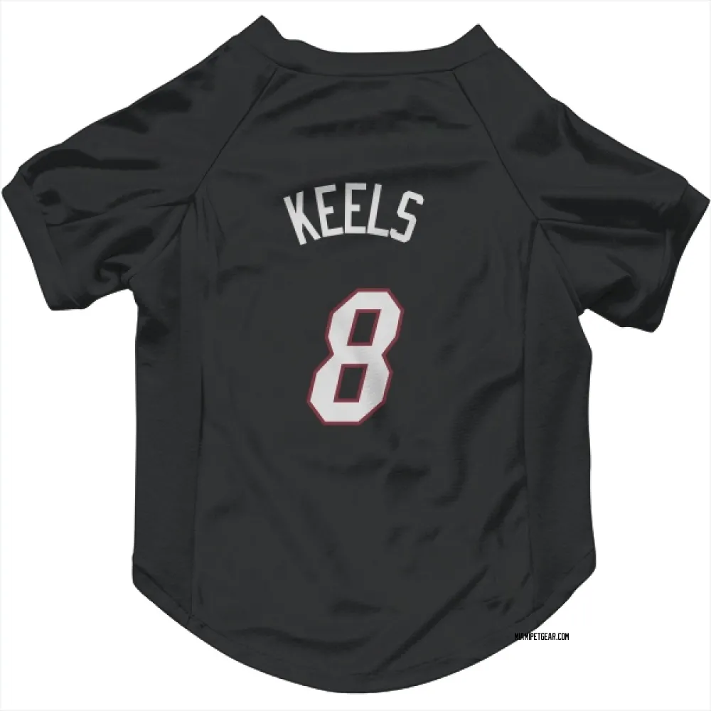 Miami Heat Trevor Keels Black Pet Jersey for Dog & Cat